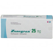 Купить Зонегран (Зонисамид) 25 мг Франция капсулы №14 в Красноярска